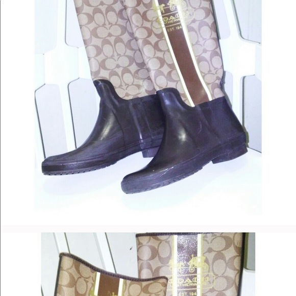Coach Rain boots - Picture 2 of 2
